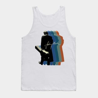 Johnny Cash Signature Rainbow Tank Top